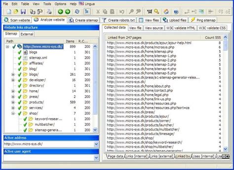 MicroSys A1 Sitemap Generator